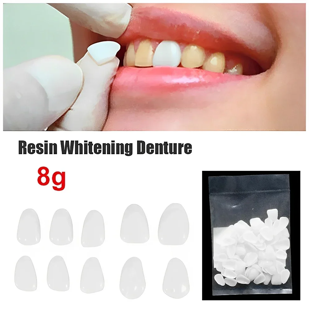 Dental Ultra-Thin Whitening Veneers Resin Porcelain Materials Temporary Teeth Upper Anterior Whitening Veneers Oral Care Tool