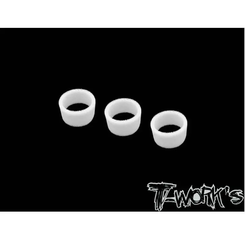 Original T Works TO-354-M Servo Saver Adjust Dust Cover ( For Kyosho MP11 ) 3pcs Rc Tool