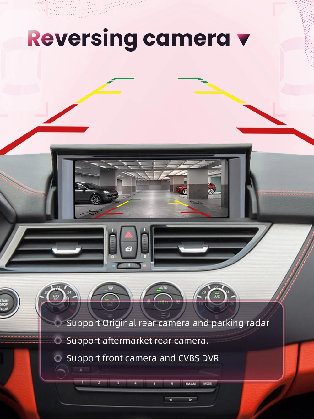 BONROAD Wireless CarPlay Android auto Module Apapter for BMW Z4 E89 CIC EVO System with Bluetooth Airplay Mirror Link Functions – Detail 6
