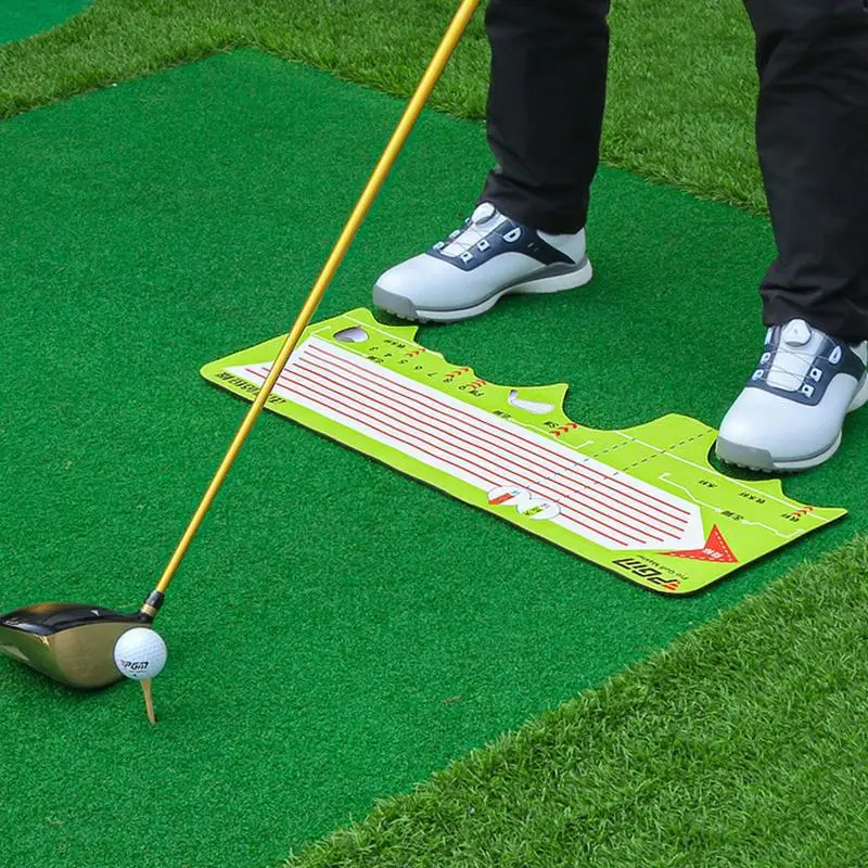 Polymères d'entraînement de golf en caoutchouc, gril astronomique, coussin d'assistance à la position de golf, outils d'entraînement de swing, position coordonnante, fournitures de ration