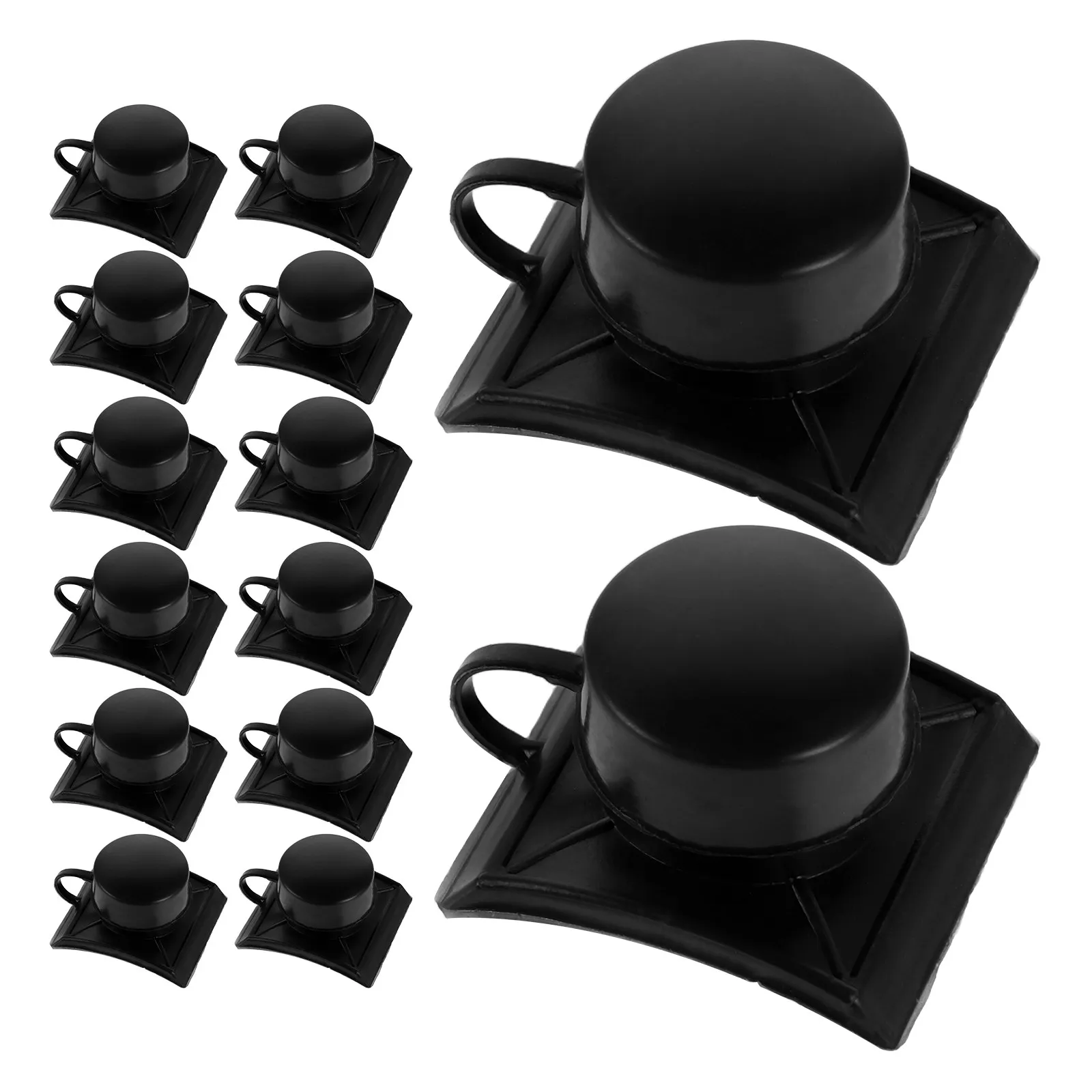 100Pcs Tile Screw Caps Waterproof Plastic Drill Tail Screws Installation Fixing End Caps Roof Protection Pad Tiles