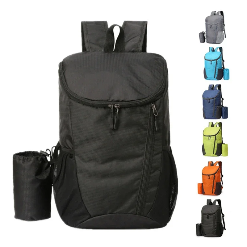 2024 Lightweight Foldable Backpack Waterproof Large Capacity Ultralight Outdoor Backpack Travel Men Women Sports Backpacks