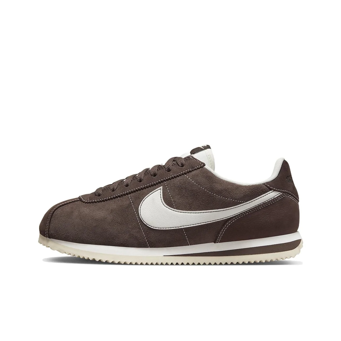 Nike Cortez Abrasion Resistant Low top Casual City Commuting Running Shoes Unisex Brown White FQ8144-237