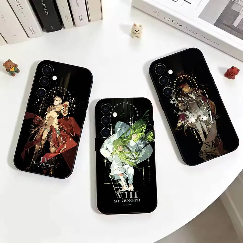 Fate-Grand-S Order Anime  Phone Case For Samsung Galaxy A73, A72,A70,A53,A52,A51,Soft Silicone Black Cover