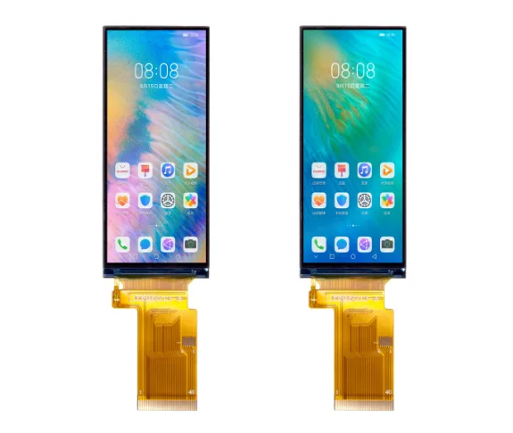 3.4-inch IPS strip screen ST7701 RGB interface LCD strip screen resolution 412x960 high-definition high brightness