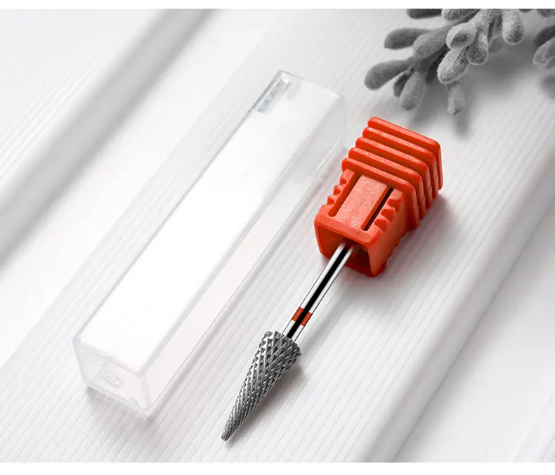 Tip Tungsten Carbid Nail Drill Bits Electric Manicure Drill Accessory Milling Cutters for Nail Gel Polish Remover Nail Tools
