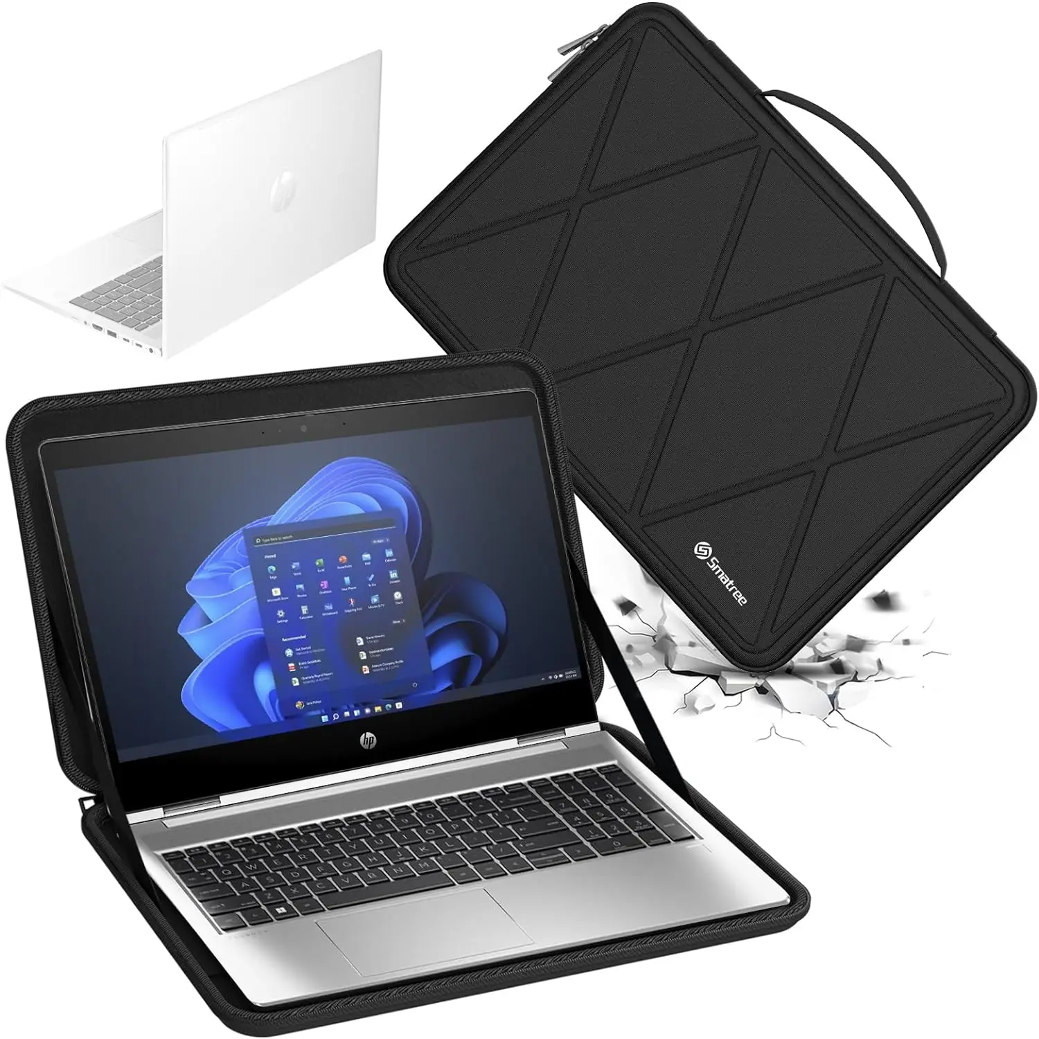 

Smatree Hard EVA Protective Sleeve Case Compatible for 13.3 inch HP Pro x360 435 G10 Notebook Bag