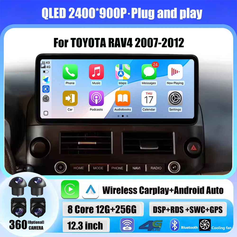 12.3" For Toyota RA… - image