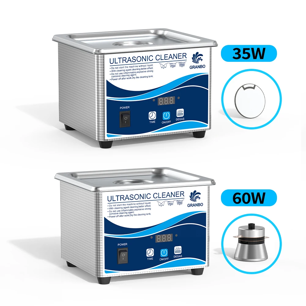 초음파 청소기 1.3L 60W 초음파 안경 쥬얼리 클리너 안경 쥬얼리 시계에 대한 Degassing 소닉 디지털 패널
