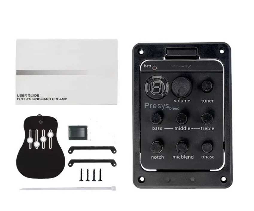 

AW01 Fisherman Guitar Pickup EQ 301 ISYS Accessories Acoustic Guitar Instrument LCD Tuner Guitar Pickup