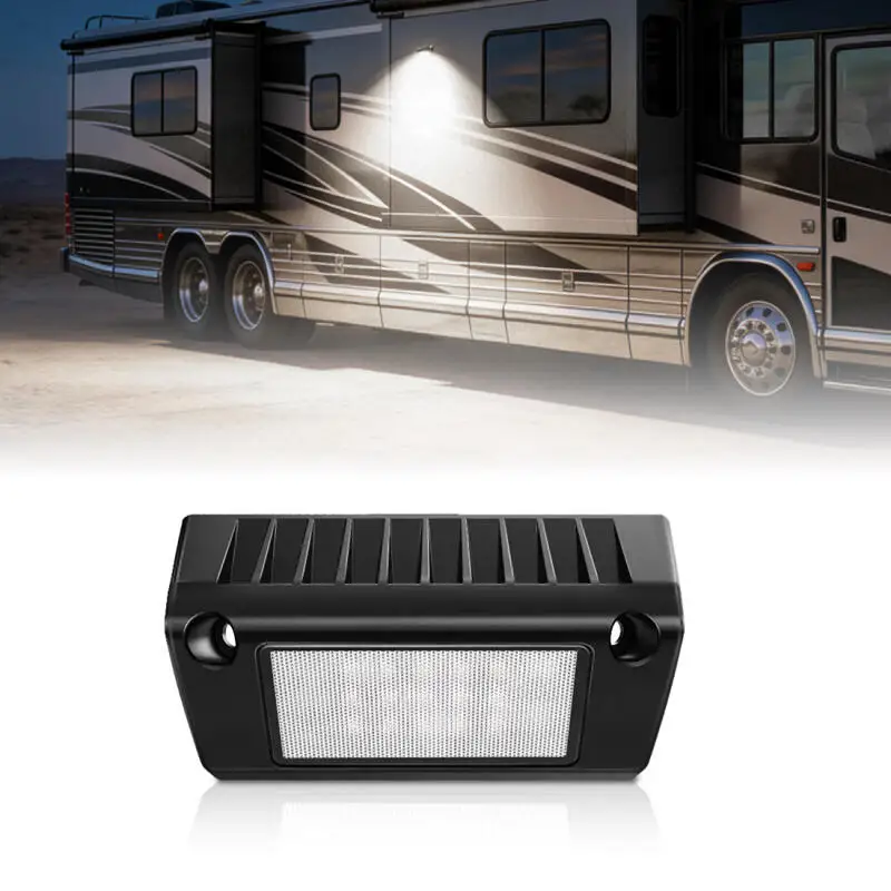 Aluminum 5 Inch 45w Exterior Utility Light Led Outdoor Camper Lights RV Porch Light for RVs Trailers Campers RV Led Porch Light