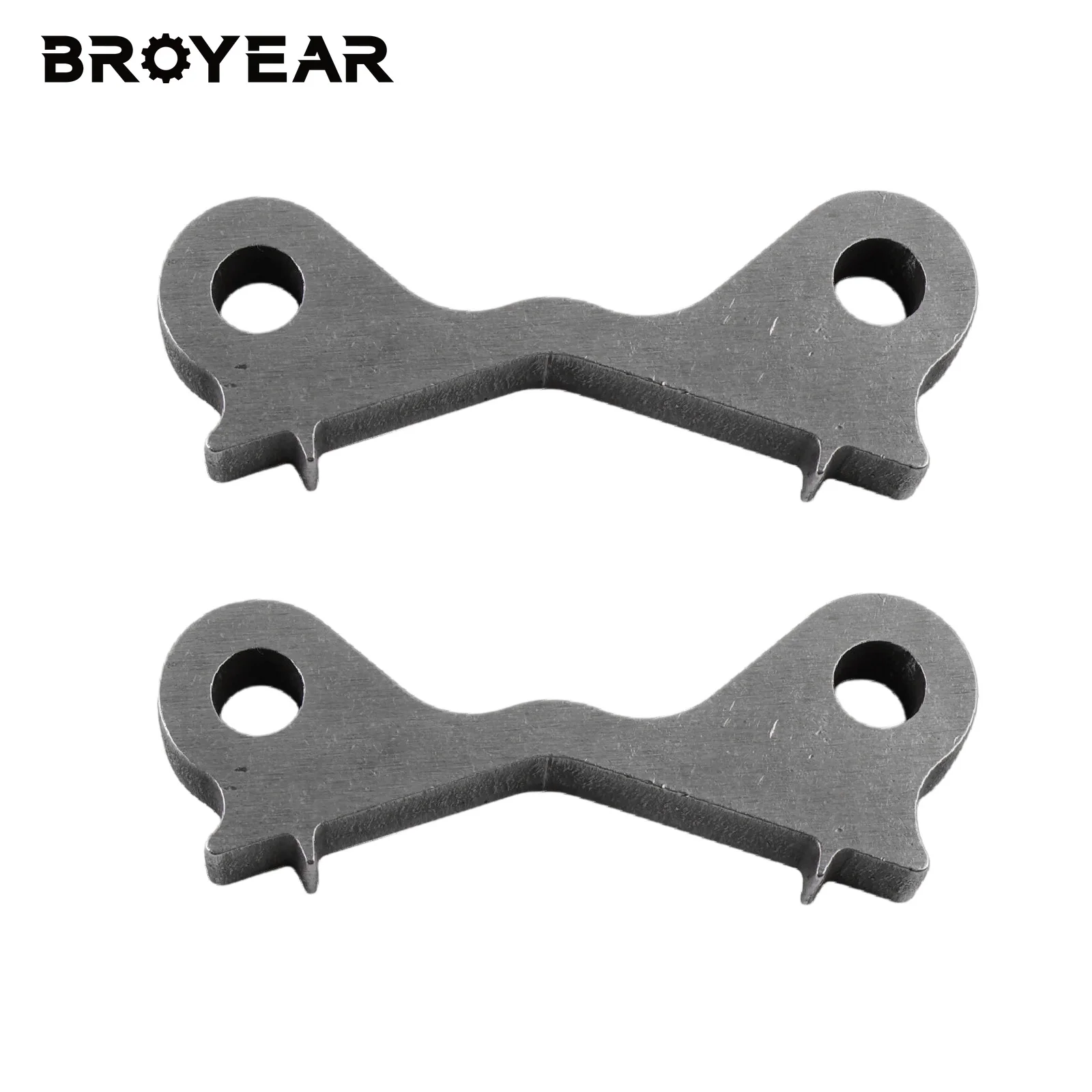 Broyear 2PCS Weld-on Drift Twin Brake Calipers Adapter For BMW E46 E36 323i 325i 328i 330i High-Strength Steel