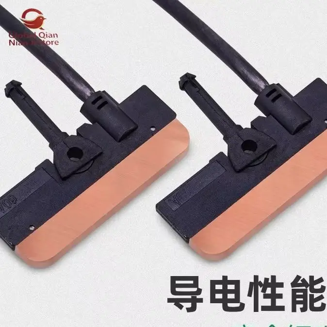 Wear-Resistant Carbon Brush for Seamless Trolley Conductor Collector Travelling Crane Current Collector Electrical System Piece