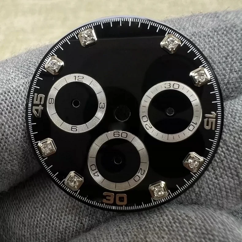 بديل C Factory مع الماس قرص الساعة لـ RX dayton 116505 يناسب حركة 4130