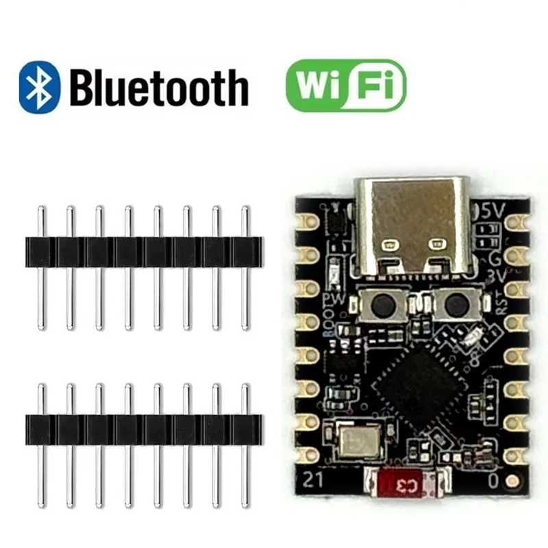 ESP32 C3 Development Board Modules Mini WiFi Bluetooth-compatible Board Module 32-Bit Single-Core Processor ESP32 C3 16Pin USB-C