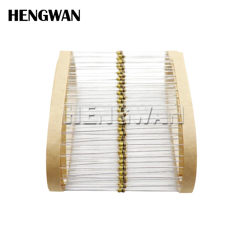 100PCS 1/8W Carbon Film Resistor 5% 0.125W 0R - 1M 10 22 47 100 150 220 270 330 470 510 1K 2.2K 4.7K 5.1K 10K 47K 100K 470K ohm