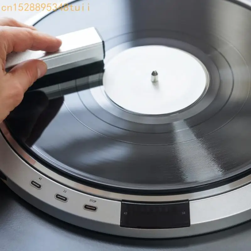 Rivegno detergente per record fibra carbonio Y4QF per vinils LPS CDS Ergonomic Hand Brush