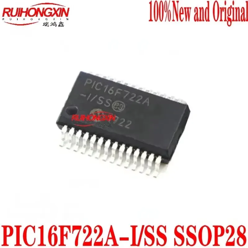 PIC16F722A-I/SS SSOP-28 MCU microcontroller 8-bit microcontroller chip IC new original