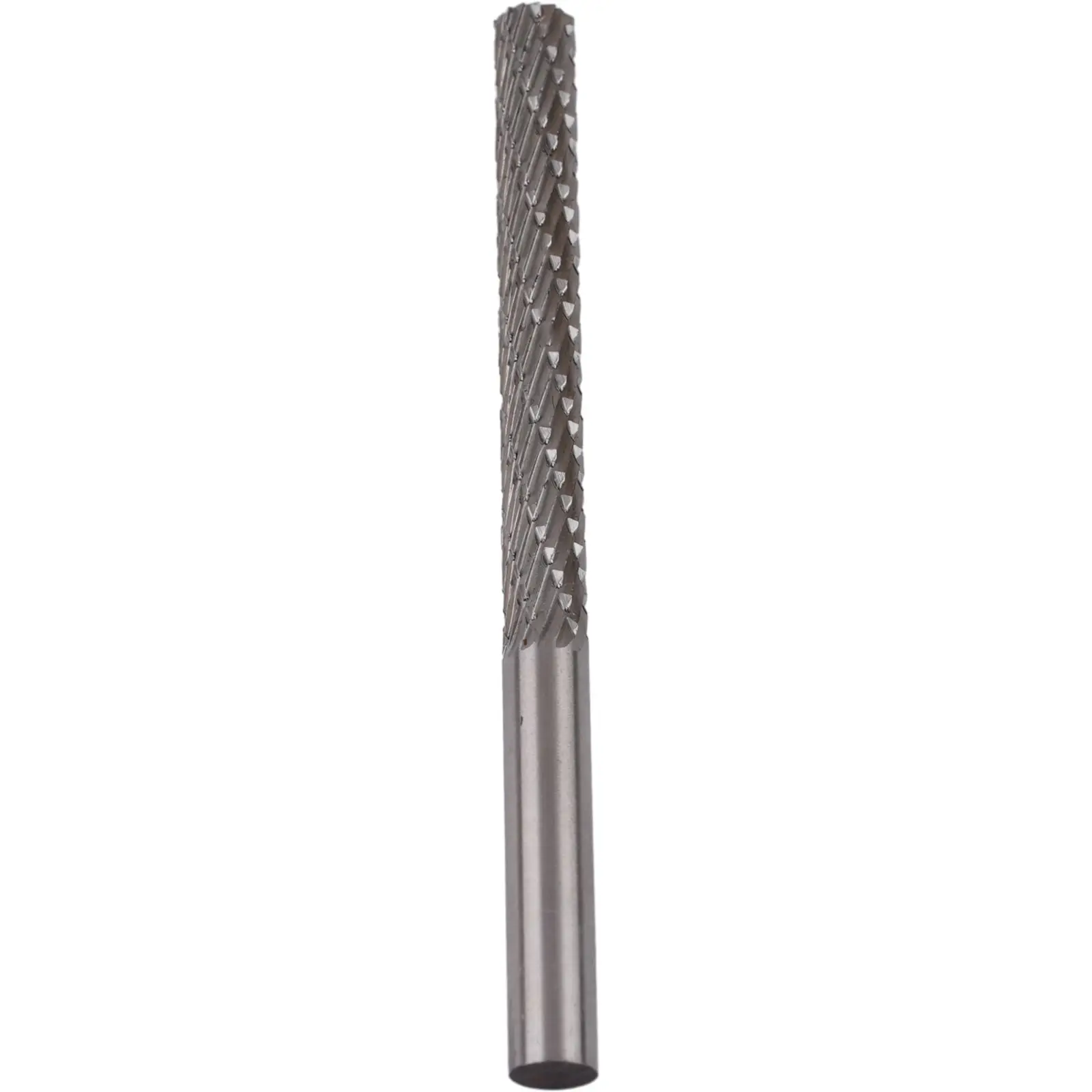 6mm Shank High-Speed Steel Rotary Burr Tool for Wood Carving, Plastic Polishing, Soft Metal Deburring, Root Tone Grinding, 1 Pc