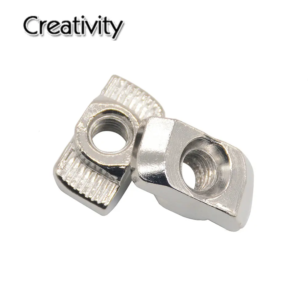 3D printer parts M3 M4 M5 For 20 Series T-Slot T-nut Sliding T Nut Hammer Head Drop In Nut Connector Aluminum Extrusion Profile