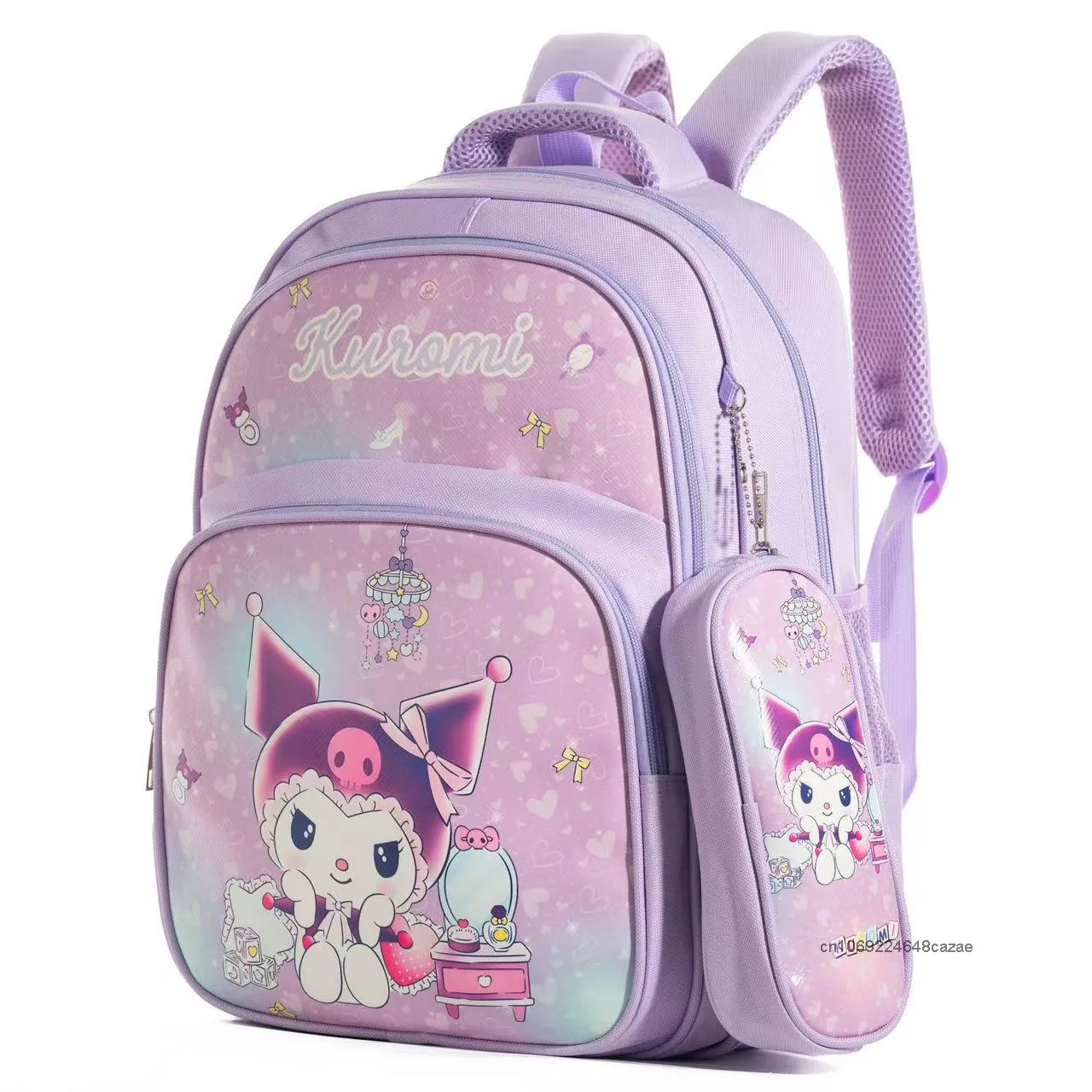 Sanrio hello kitty minha melodia cinnamoroll kuromi bonito dos desenhos animados mochila estilo japonês harajuku bookbag doce menina tendência mochila