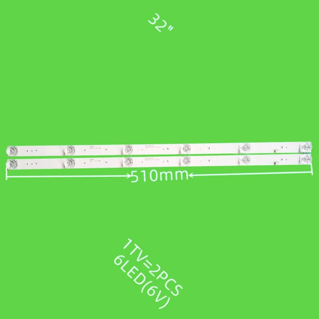 

Светодиодная лента подсветки для F32D7000 TI3211DLEDDS LSF320HN08-M02 CC02320D510V09 CC02320d510V06 32E20 HDA9232 cc02320d510v10