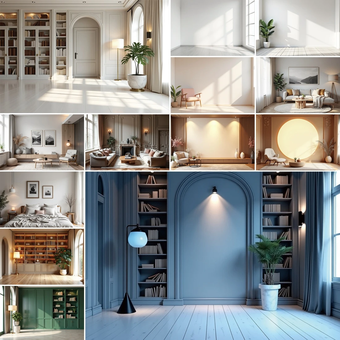 

MOON.QG Interior Boho Home Photography Backdrop Living Room Bed Light Photozone Background Studio Photo Accessories Wallpaper