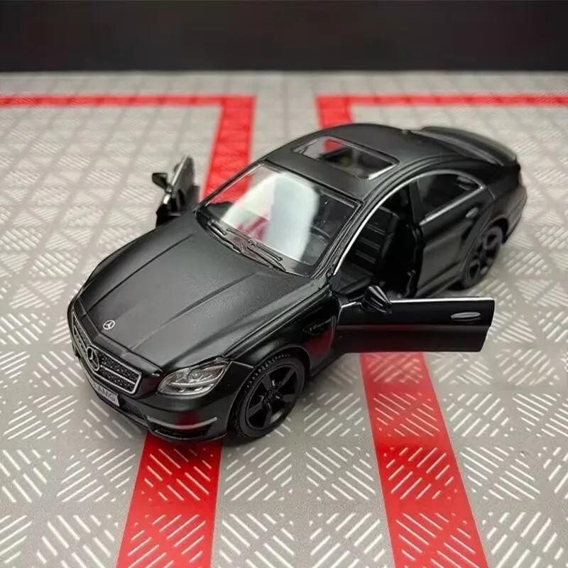 

1:36 Mercedes-Benz CLS63 AMG Coupe, модель спортивного автомобиля из сплава, литье под давлением, металлические автомобили, модель автомобиля, коллекция моделирования, детские игрушки, подарок