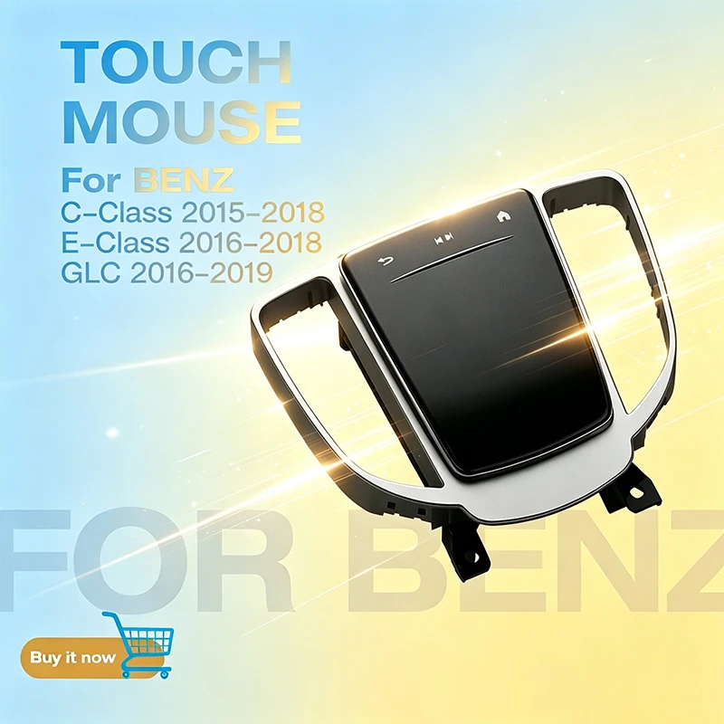 Image of Touch-Maus Auto-Zentralsteuerknopf Joystick Multimedia-Tasten für Mercedes Benz C / E / GLC / CLS / G-Klasse