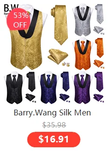 Barry.Wang Neuheit Seide Männer Krawatte Taschentuch Manschettenknöpfe Set Jacquard Tier Dinosaurier Fledermaus Gravat Krawatte Für Männliche Hochzeit Business – Detail 36