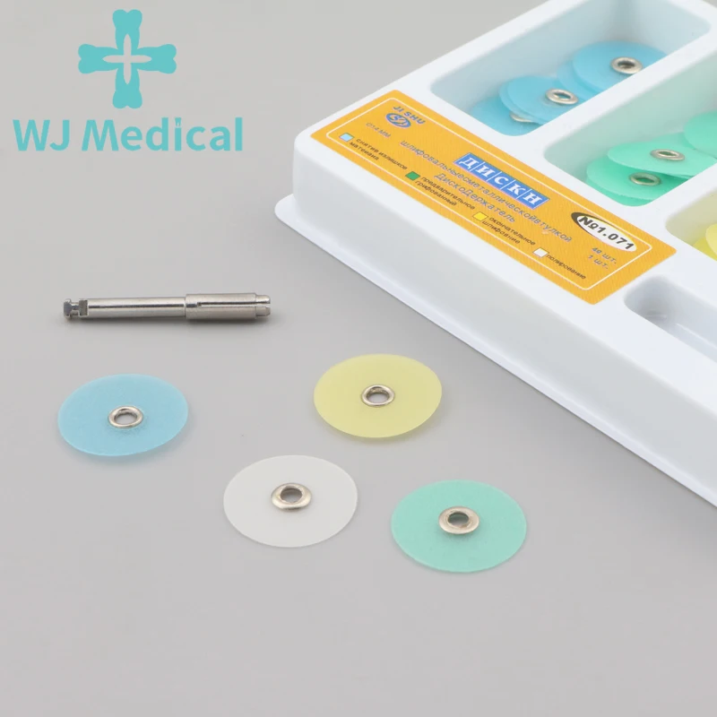 40 PCS Dental Polishing Discs For Finishing and Polishing Composites/Ceramics And Glass Ionomer Restorations Dentist Material