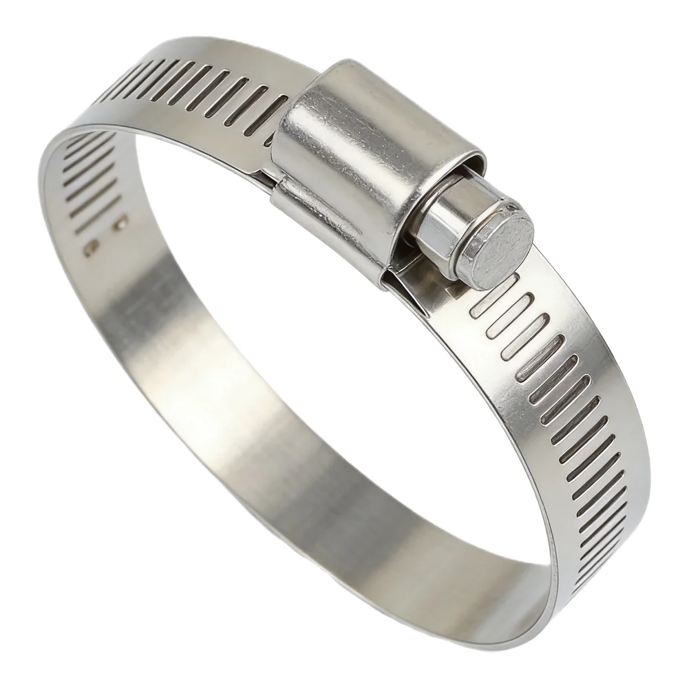 Stainless Steel T-Bolt Hose Clamp 1PC For Engine Air Intake And Exhaust Hoses With Secure Bolt And Screw Heads Tools