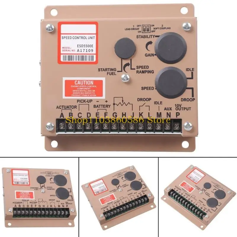 

242A Speed Controller Unit ESD5500E Efficient Suitable For Diesels Generator With Real Time Monitoring And Precise Adjustment