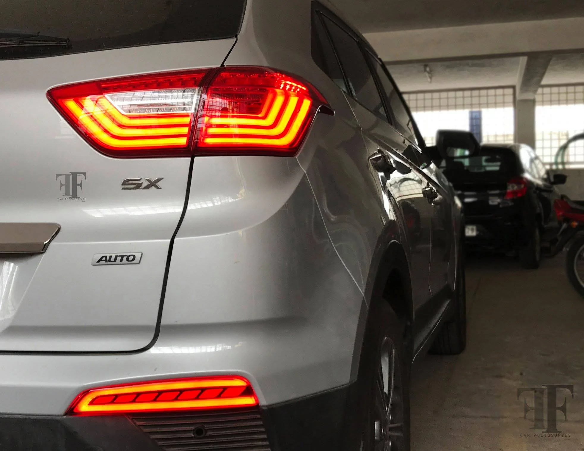 

Intelligent Library Modified Tail Light Taillight For Creta/IX25 TAIL LAMP Running Turn Signal Function