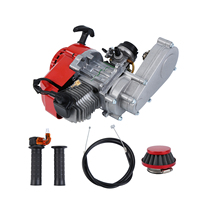 49CC 2-Stroke Pull Start Engine Motor Fits Mini Dirtbike Motorbike Scooter ATV Buggy 4 Wheel Quad Pit Pocket Bike Cross Bicycle