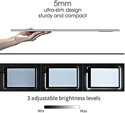 

XIAOSTAR A4 Light Box Drawing Pad – Type-C, Brightness Adjustable for Sketching, Tracing, Animation, X-Ray Viewing