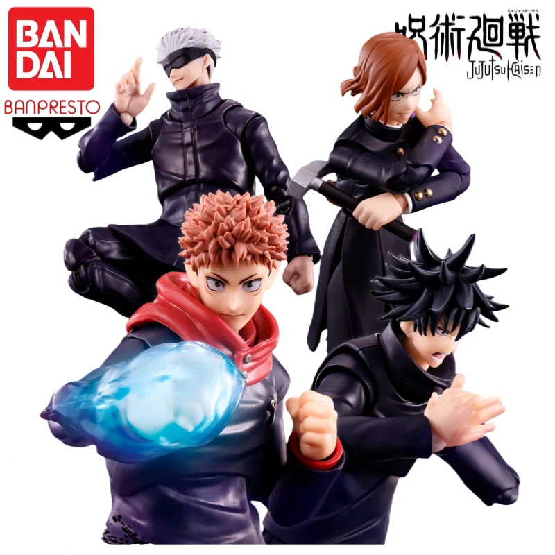 

В наличии оригинальная модель куклы, новая в штучной упаковке Bandai Jujutsu Kaisen Kugisaki Nobara Ryomen Gojo Satoru, модель игрушки