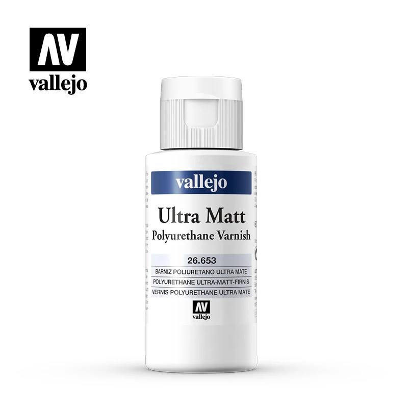 Protective Matte Transparent  AV Vallejo Paint Model Varnish Spain 26653/27653/28653
