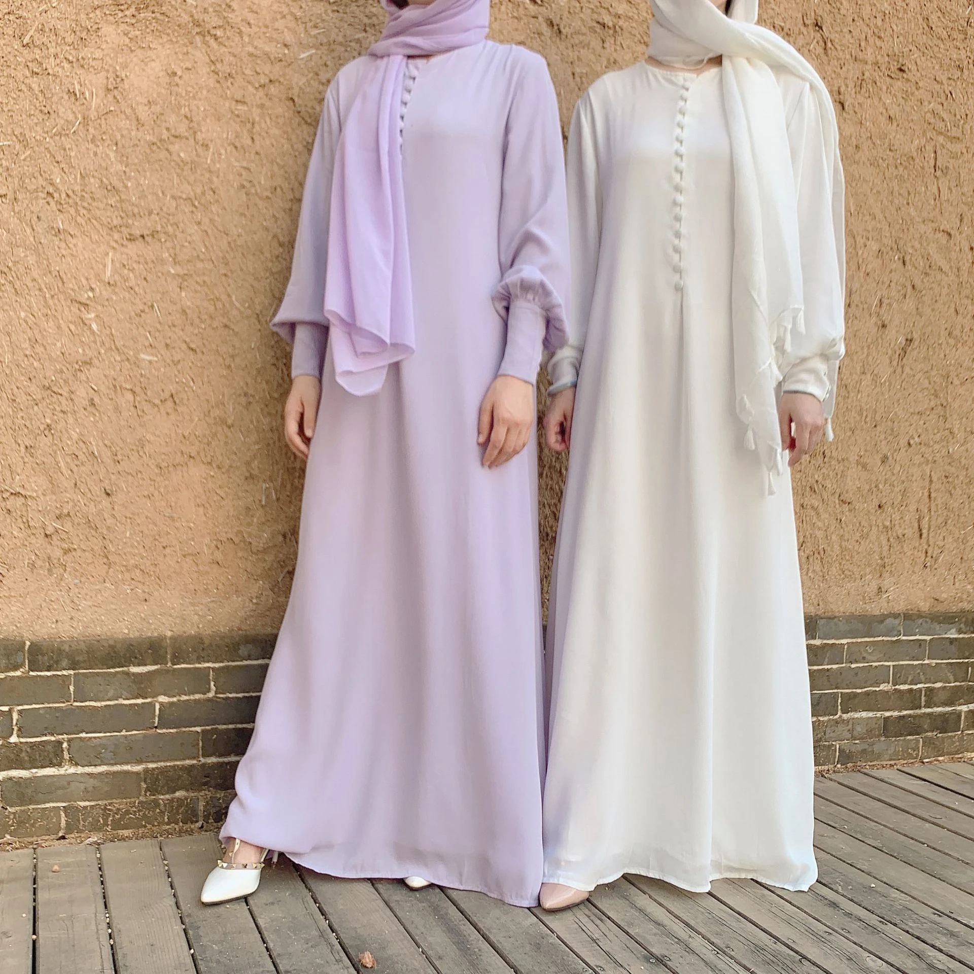 

Eid Mubarak, Дубай, мусульманское женское платье, шифоновая Женская юбка на пуговицах, мусульманская абайя для леди, марокканский кафтан, Турецкая одежда