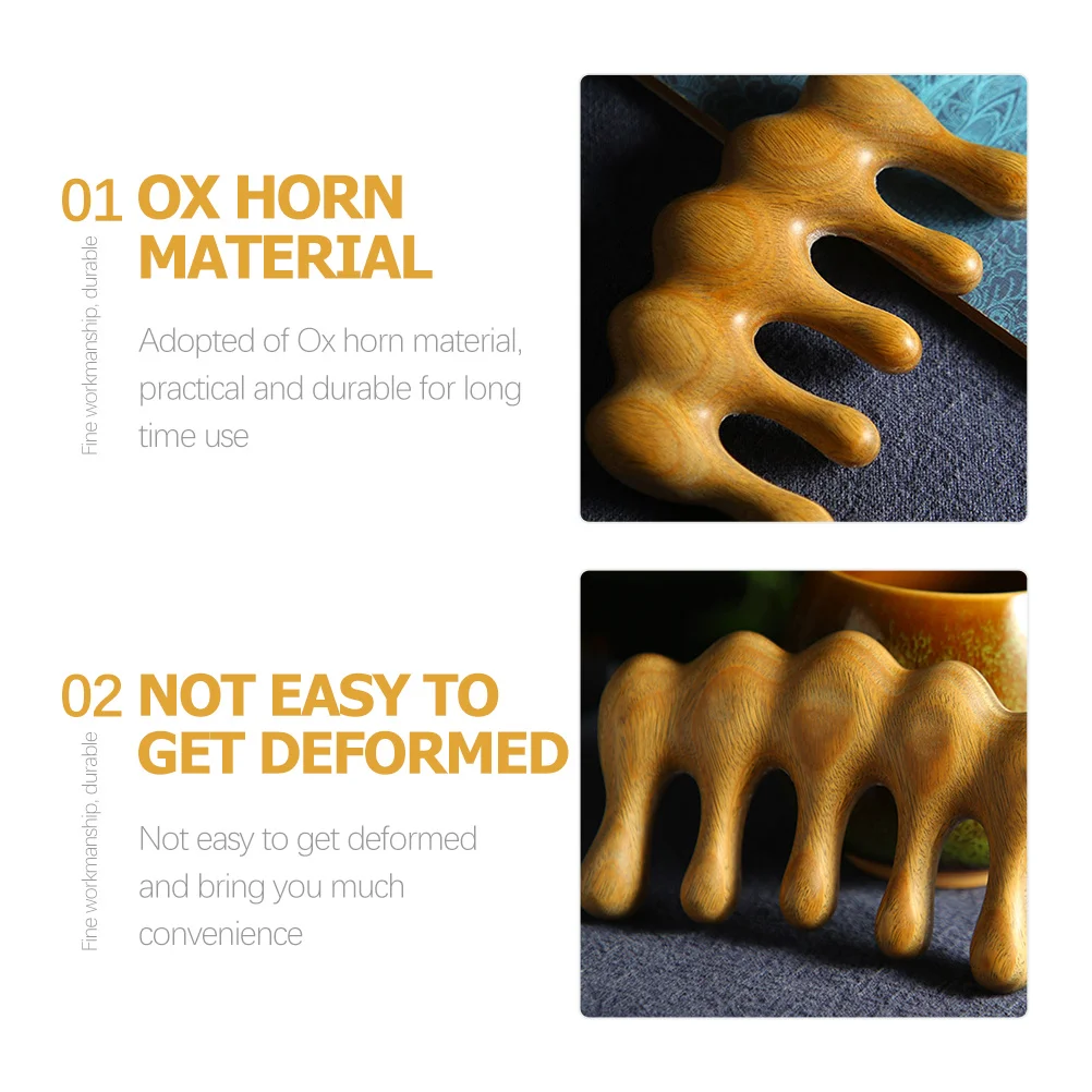 

Массажная расческа с широкими зубьями, деревянная расческа для ухода за кожей головы, инструмент Гуаша, портативный инструмент для распутывания волос для длинных коротких вьющихся прямых волос, головы