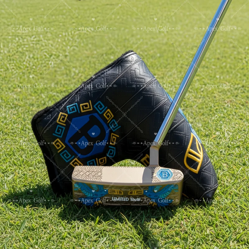 New Bluebird Beaked Bird Totem Limited Edition Golf Putter Full Milling 32-36 Inch Steel Shaft With Head Cover