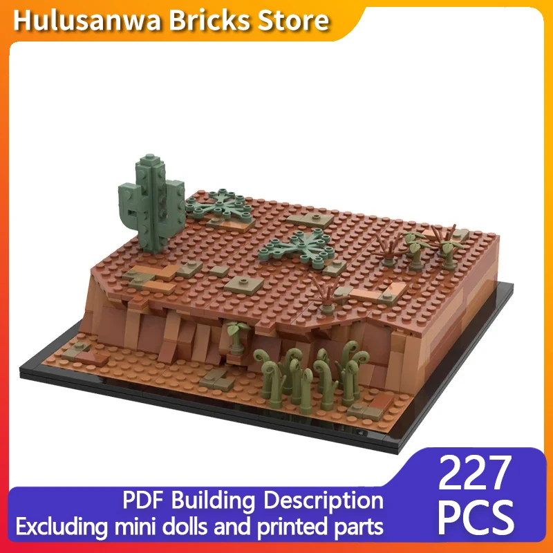 Popular Game Model MOC Building Bricks Big Bird Of Desert Scenery Modular Technology Gifts Holiday Assemble Children Toys Suit