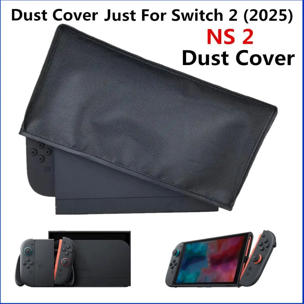 Transparent Dust Cover For Switch 2 Waterproof Dust Guard Anti Scratch Dust Proof Cover Sleeve For Switch2 Charging Dock