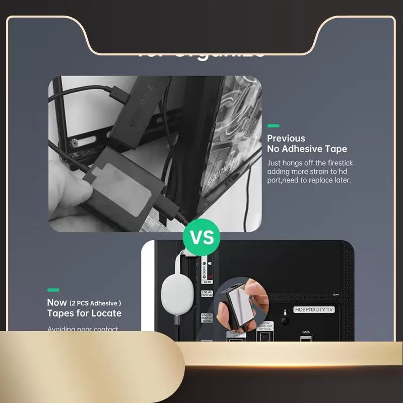 محول إيثرنت USB-C 2 في 1 بسرعة 1000 ميجابت في الثانية RJ45 محول الشبكة - التوصيل والتشغيل لـ Chromecast مع Google TV-N36R