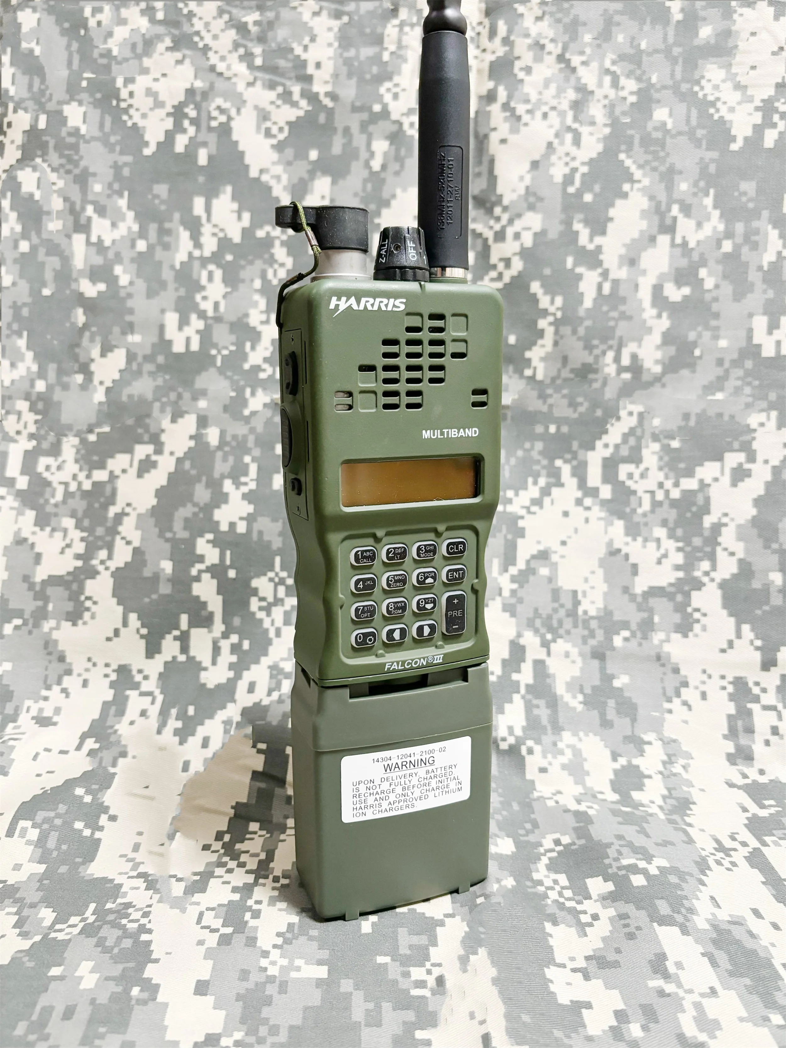 AN/PRC-152A UV double aluminum alloy triple anti-FM walkie-talkie folding antenna GPS