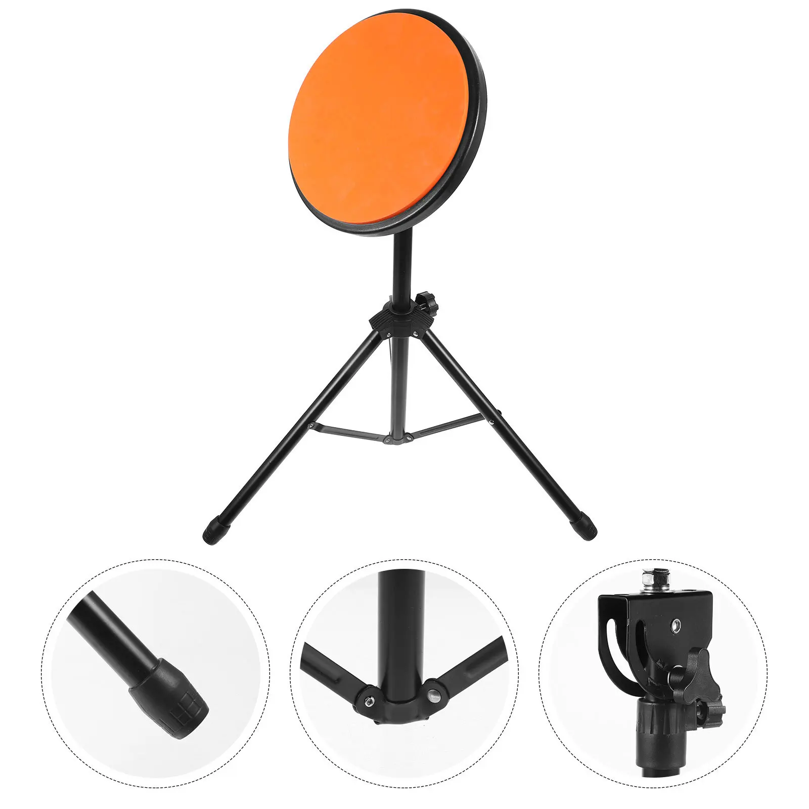 

1 set Pad Practice Kit Silent Electronic Drum Mat For Electric Drums Noise Reduction Soundproof Beginner Tenor Snare Drum