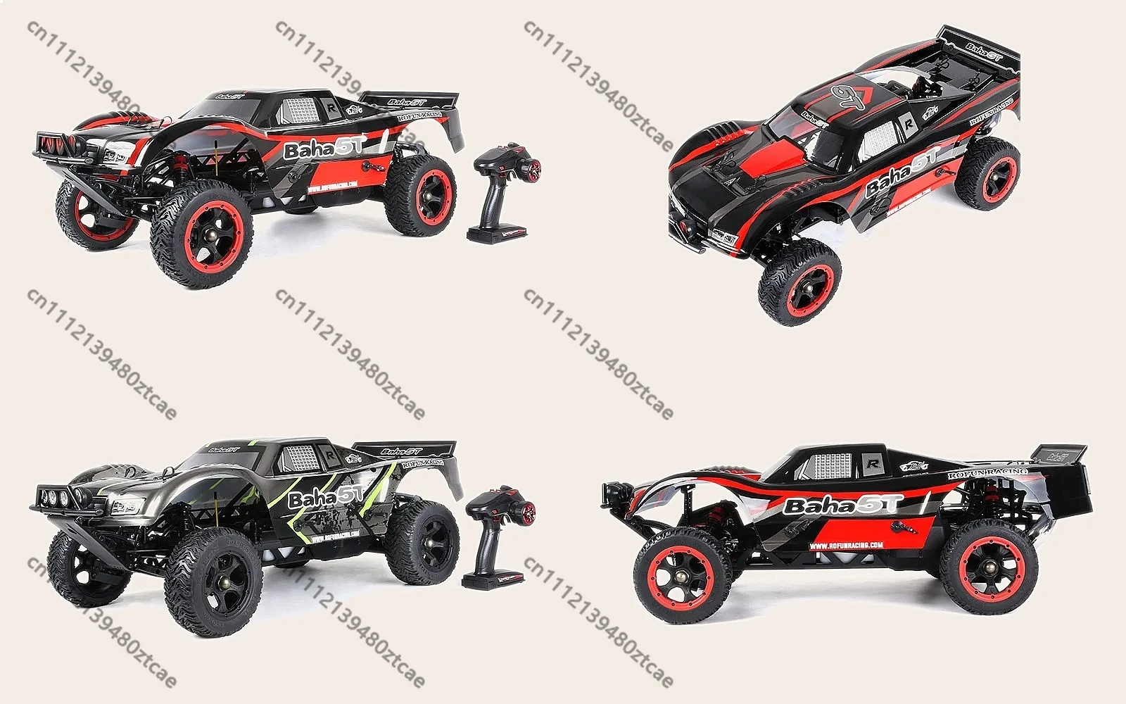 1/5 32cc Two-Stroke Engine Big Truck Off Road RC Car for Adults