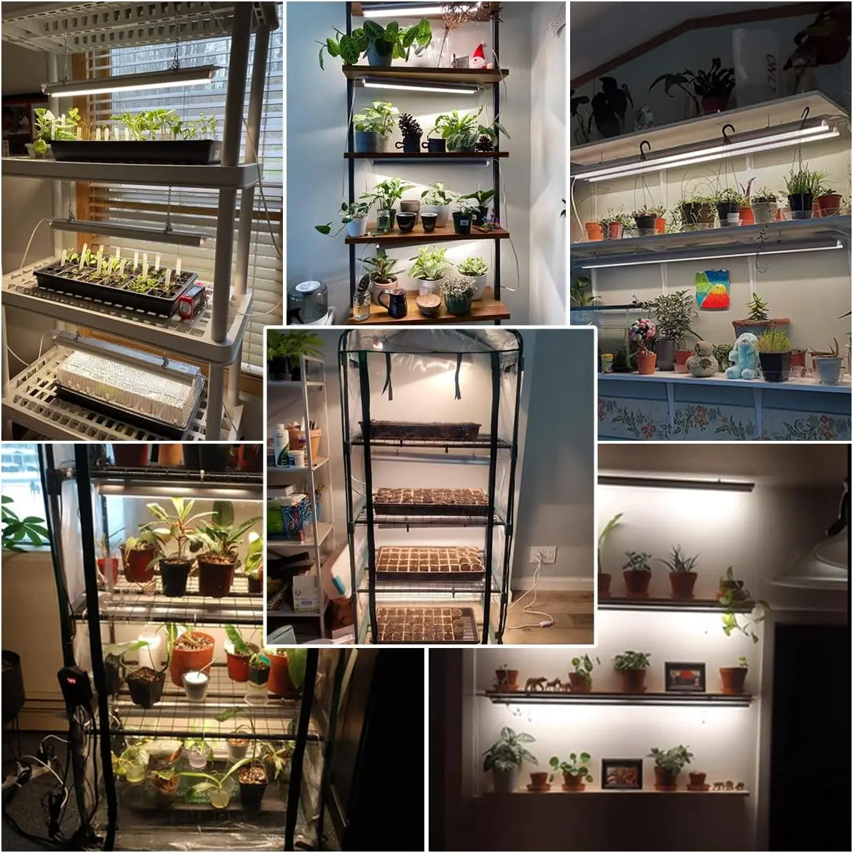 Lampa do uprawy roślin T5, pełne spektrum, AC85-265V, LED, hydroponika, warzywa, sukulenty.