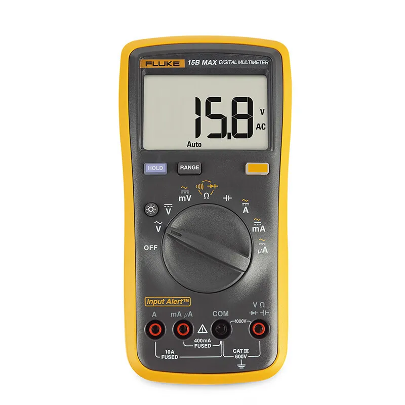 FLUKE 15B MAX Economical Multi Functional Digital Multimeter, High-precision Fully Automatic Electrical Meter