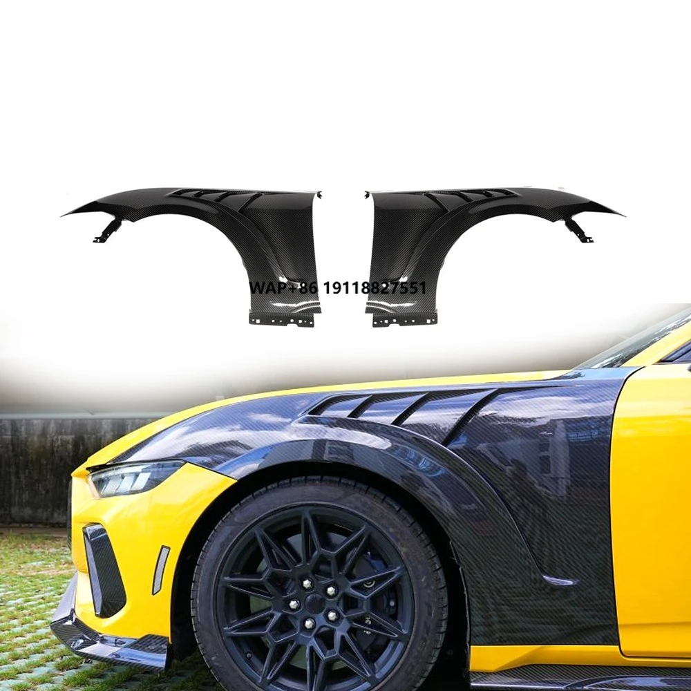 

S650 Carbon Fiber Side Fenders for Mustang S650 GT Coupe 2024+ Body Kits Factory Direct